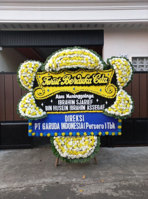 Papan Bunga Duka di Larangan Selatan