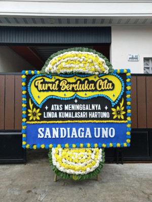 Papan Bunga Duka di Larangan Selatan