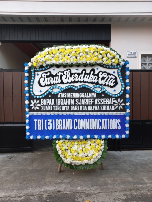 Papan Bunga Duka di Larangan Selatan